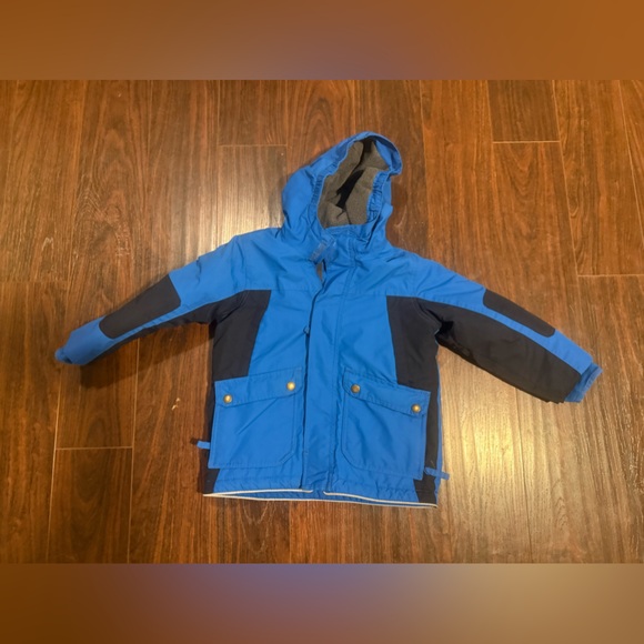 Boys Lands End Winter Coat grow a long medium - Picture 2 of 10